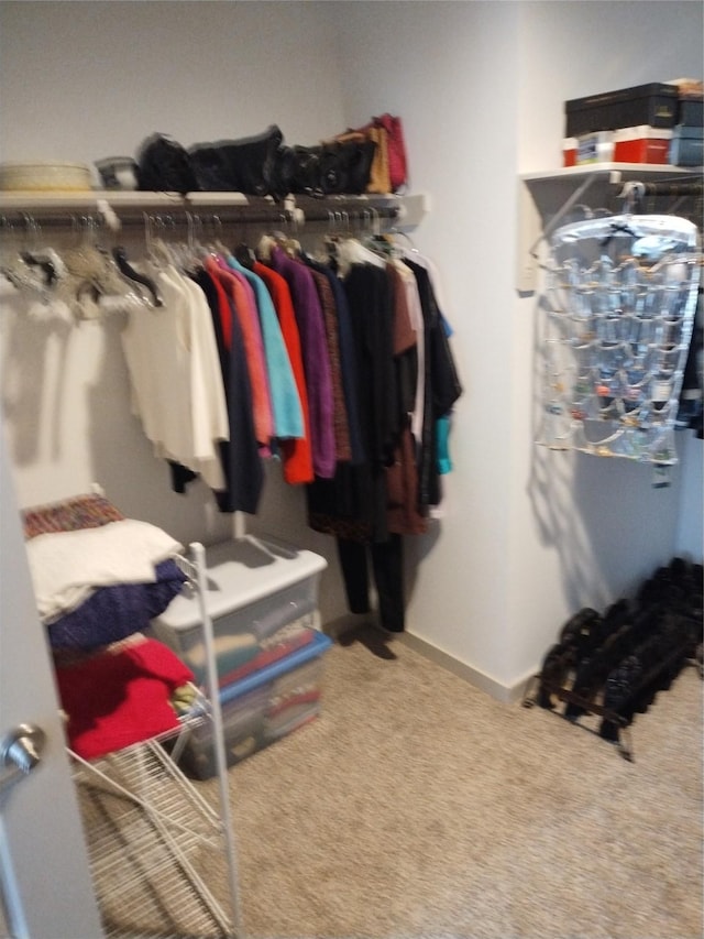 19027 Drayton Village Trce, Richmond, TX 77407 - spacious closet featuring carpet flooring