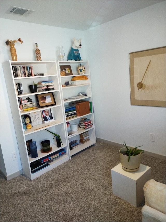 19027 Drayton Village Trce, Richmond, TX 77407 - sitting room featuring carpet flooring