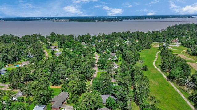 1914 Round Wind Trl, Crosby, TX 77532 - aerial view of property's location with a nearby body of water