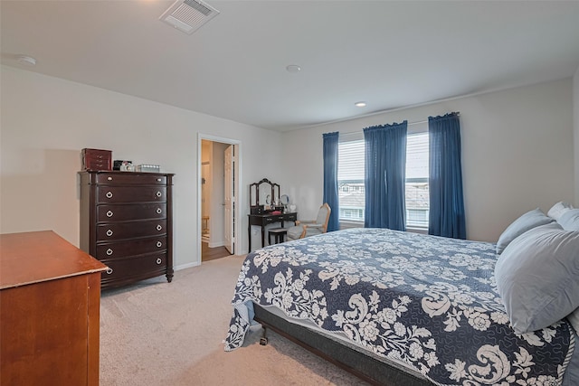 14502 Myrtle Hill Dr, Houston, TX 77069 - bedroom featuring light carpet and baseboards