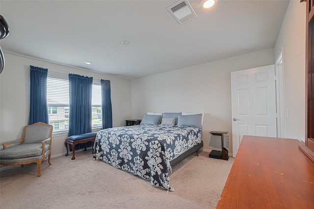 14502 Myrtle Hill Dr, Houston, TX 77069 - carpeted bedroom featuring baseboards and recessed lighting