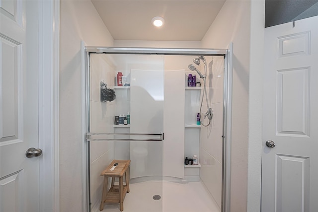 14502 Myrtle Hill Dr, Houston, TX 77069 - full bathroom featuring a shower stall