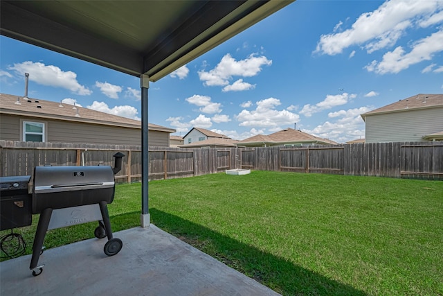 14502 Myrtle Hill Dr, Houston, TX 77069 - view of yard featuring a patio
