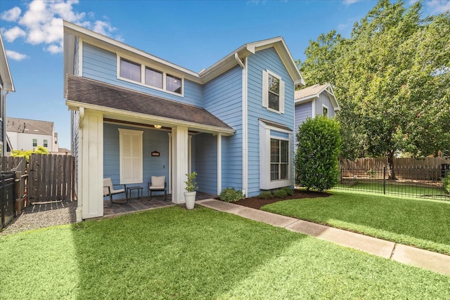 1117 W 22nd St Unit C, Houston, TX 77008 - traditional-style home featuring a shingled roof