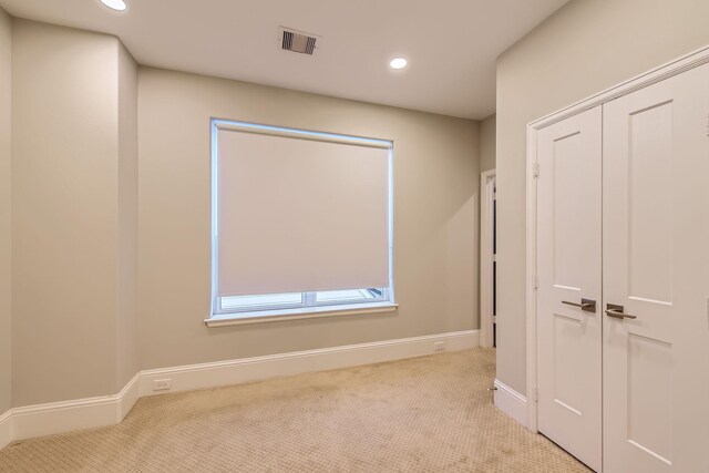 407 N Nagle St Unit E, Houston, TX 77003 - corridor with carpet, recessed lighting, and baseboards