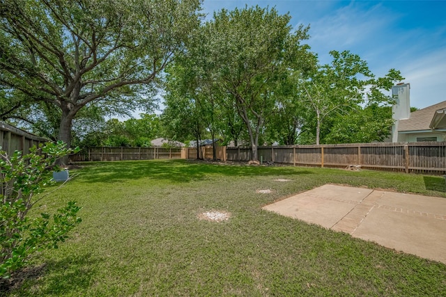 8547 Sparkling Springs Dr, Houston, TX 77095 - view of yard with a patio