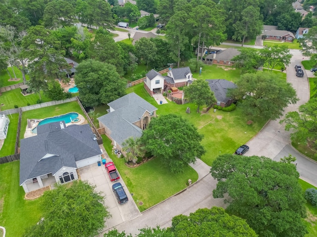 14844 Pollux Dr, Willis, TX 77318 - aerial view of residential area