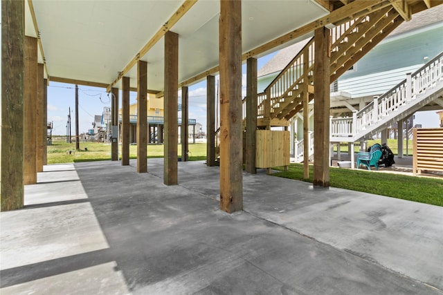 206 San Luis Blvd, Freeport, TX 77541 - view of patio featuring stairs