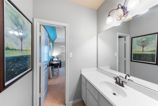 2510 Eagle Post Dr, Conroe, TX 77304 - bathroom featuring vanity