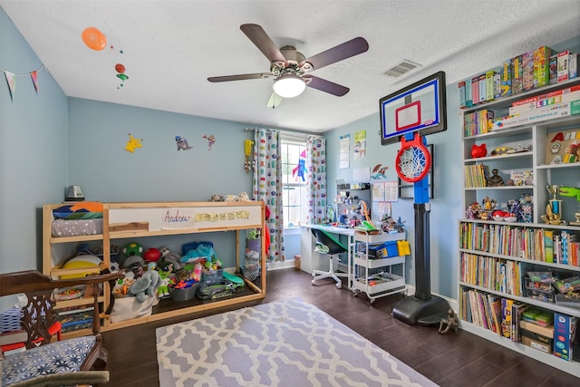 1731 W 22nd St, Houston, TX 77008 - bedroom featuring wood finished floors, baseboards, and a ceiling fan