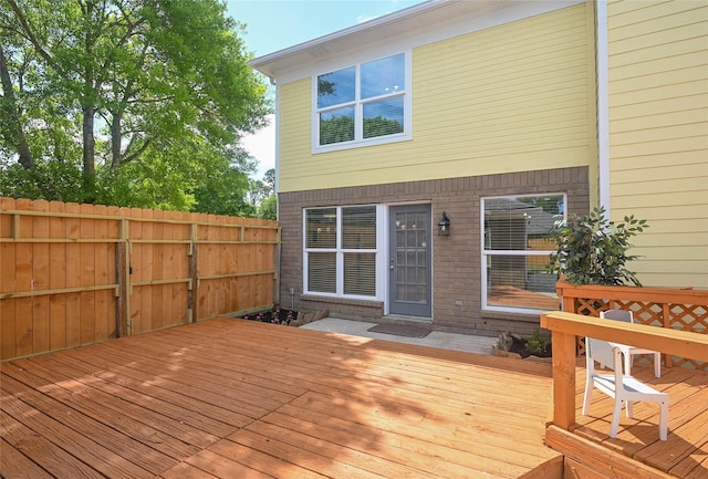 15202 Delbarton Dr, Houston, TX 77083 - deck featuring fence
