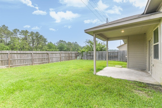 12638 Silver Winter Trl, Houston, TX 77014 - view of yard featuring a patio