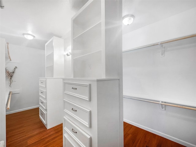 2424 Katy Hockley Cut Off Rd, Katy, TX 77493 - spacious closet with dark wood finished floors