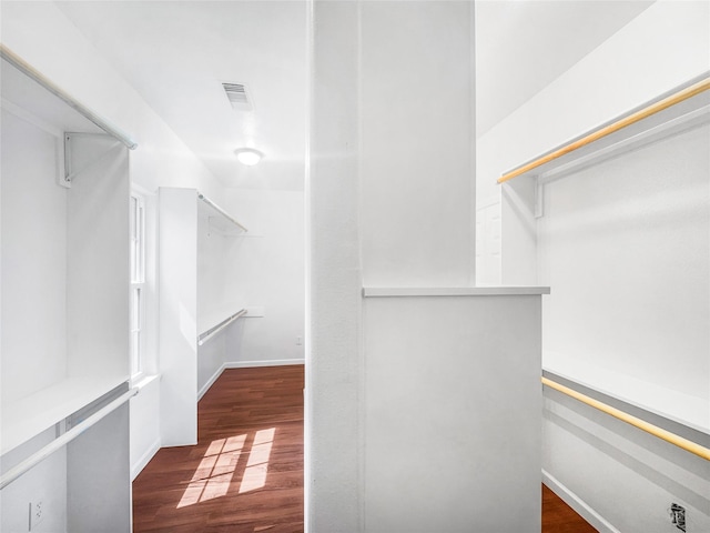 2424 Katy Hockley Cut Off Rd, Katy, TX 77493 - spacious closet featuring wood finished floors