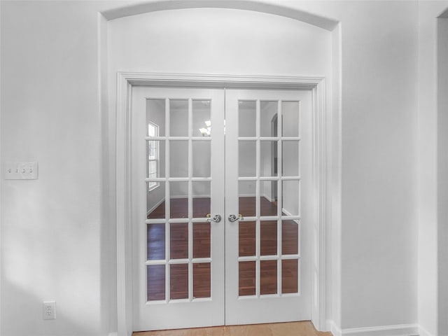 2424 Katy Hockley Cut Off Rd, Katy, TX 77493 - detailed view of french doors and baseboards