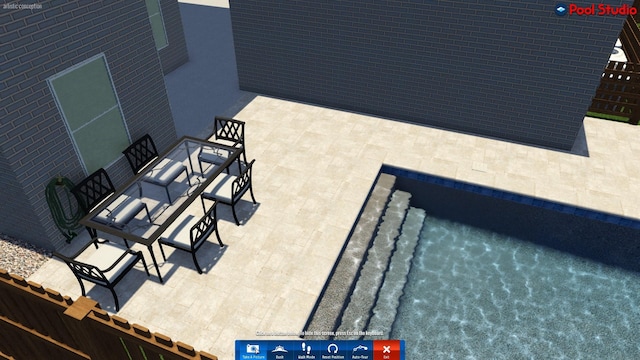 4012 Ruskin St, Houston, TX 77005 - view of swimming pool featuring a patio area and a pool