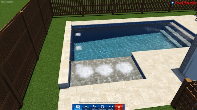 4012 Ruskin St, Houston, TX 77005 - view of pool with fence