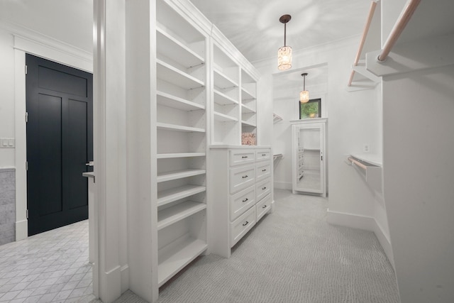 129 Stagecoach Cir, Huntsville, TX 77340 - walk in closet featuring light carpet