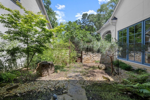 129 Stagecoach Cir, Huntsville, TX 77340 - view of yard