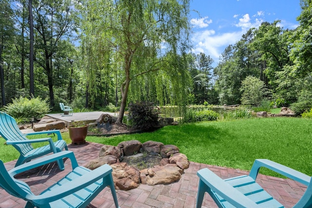 129 Stagecoach Cir, Huntsville, TX 77340 - view of patio