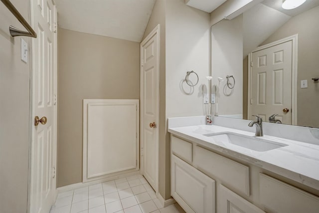 4415 April Meadow Way, Sugar Land, TX 77479 - bathroom with tile patterned flooring, vanity, and baseboards