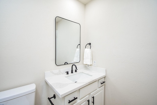 7227 La Granada Dr, Houston, TX 77083 - bathroom featuring toilet and vanity