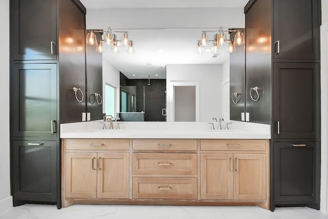 1217 Cabell St, Houston, TX 77022 - full bathroom with double vanity