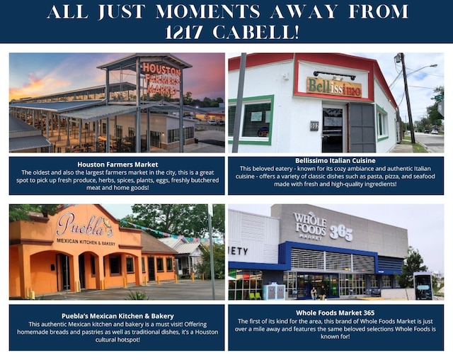 1217 Cabell St, Houston, TX 77022 - view of a document with a collage of images
