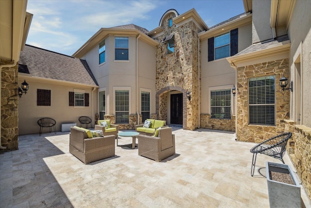 2918 Auburn Path, Sugar Land, TX 77479 - view of patio with outdoor lounge area