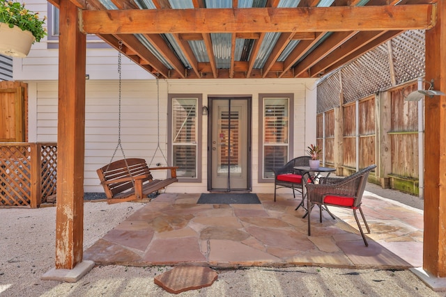 2416 Charleston St Unit E, Houston, TX 77021 - view of patio / terrace