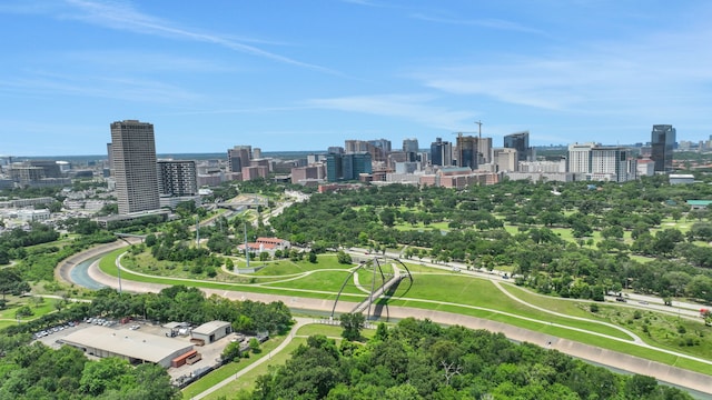 2416 Charleston St Unit E, Houston, TX 77021 - view of urban area featuring a tree filled landscape and a recreational park