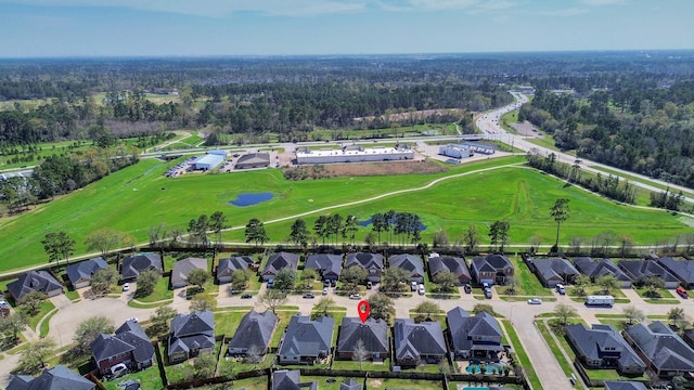 15122 Heron Meadow Ln, Cypress, TX 77429 - aerial view of property's location with a forest and nearby suburban area
