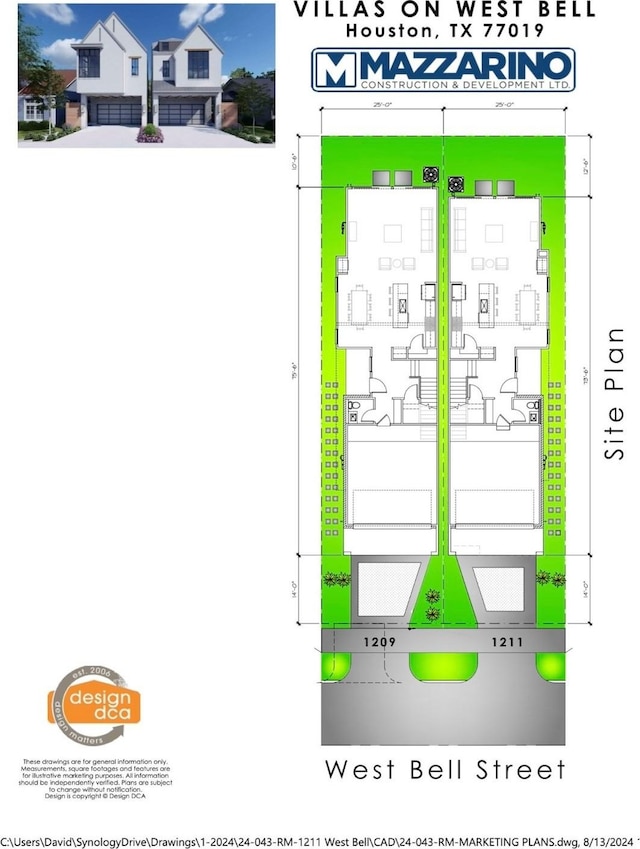 1209 W Bell St, Houston, TX 77019 - map / location