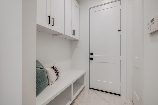 1209 W Bell St, Houston, TX 77019 - mudroom with light marble finish floors