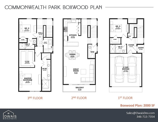 1511 Vermont St Unit A, Houston, TX 77006 - home floor plan