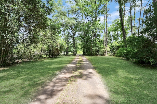1576 Belle Terre Rd, Huffman, TX 77336 - view of dirt / gravel road