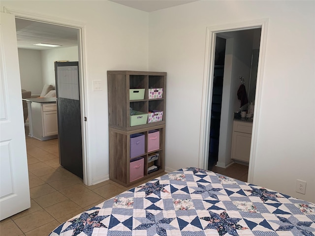 16520 Jasmine Marie Pl, Conroe, TX 77306 - bedroom featuring light tile patterned flooring