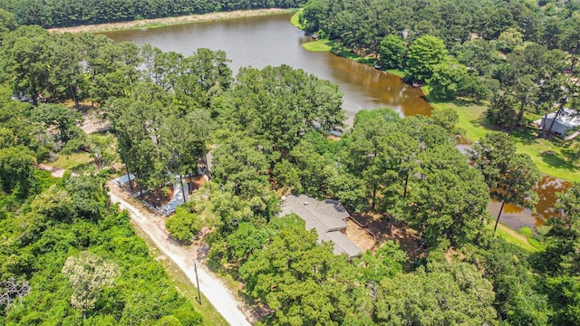 29090 W Lake Dr, Hempstead, TX 77445 - aerial view of property's location with a nearby body of water