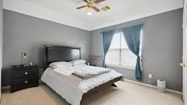 9618 Mystic Crossing Ct, Houston, TX 77065 - carpeted bedroom featuring baseboards and a ceiling fan
