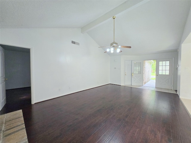 2922 Whetrock Ln, Sugar Land, TX 77479 - unfurnished living room with wood finished floors, a ceiling fan, and baseboards