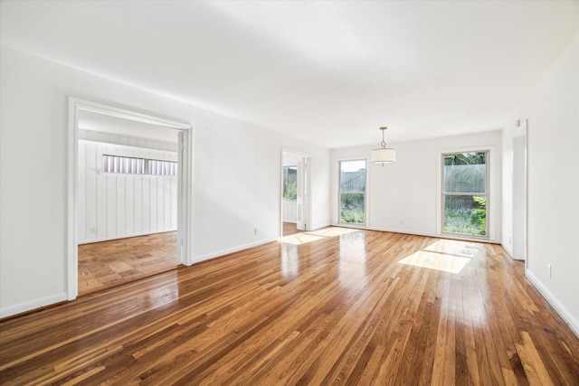 2740 Suffolk Dr, Houston, TX 77027 - unfurnished room featuring hardwood / wood-style floors and baseboards