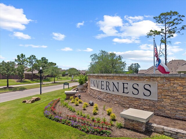 22603 Blanefield Ct, Tomball, TX 77375 - community / neighborhood sign with a lawn