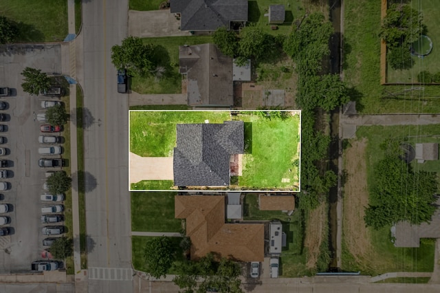 404 Glenmore Dr, Pasadena, TX 77503 - aerial view of property's location featuring property boundaries highlighted