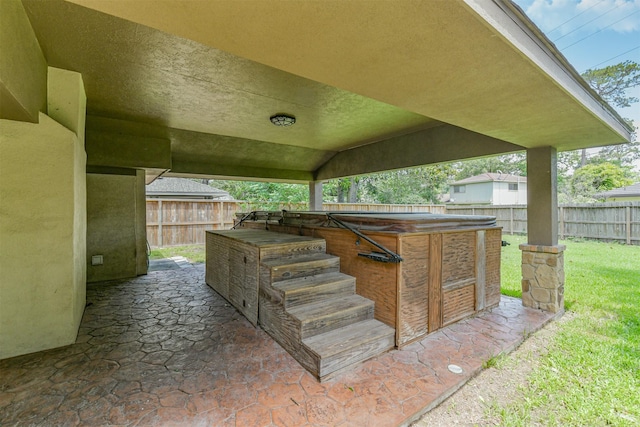 28902 Twisted Oak Dr, Shenandoah, TX 77381 - view of patio / terrace with fence