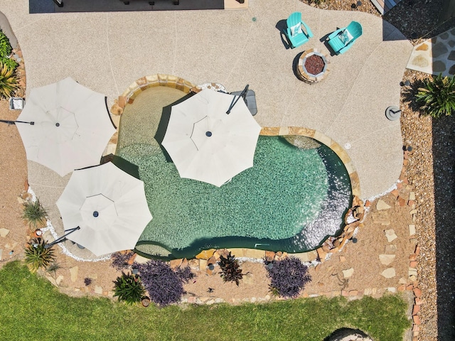 6123 Cypress Way Dr, Magnolia, TX 77354 - bird's eye view