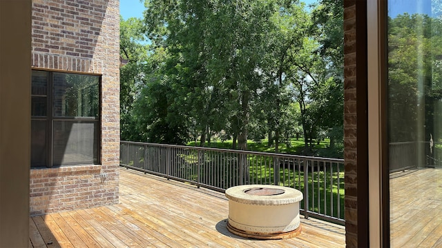4818 Lake Village Dr, Fulshear, TX 77441 - view of wooden deck