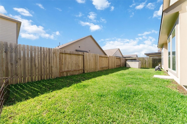 6815 Bardsdale Ct, Rosharon, TX 77583 - view of yard with a storage shed and an outbuilding