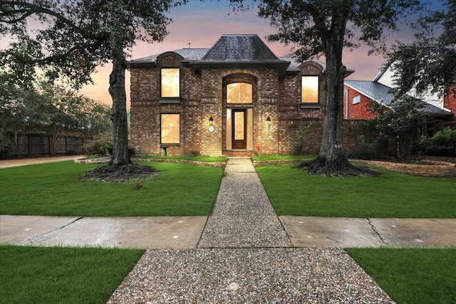 12151 Maple Rock Dr, Houston, TX 77077 - french country home with brick siding