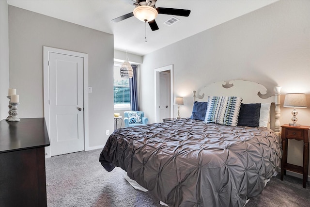 477 Long Leaf Pine Dr, Montgomery, TX 77316 - carpeted bedroom with a ceiling fan and baseboards