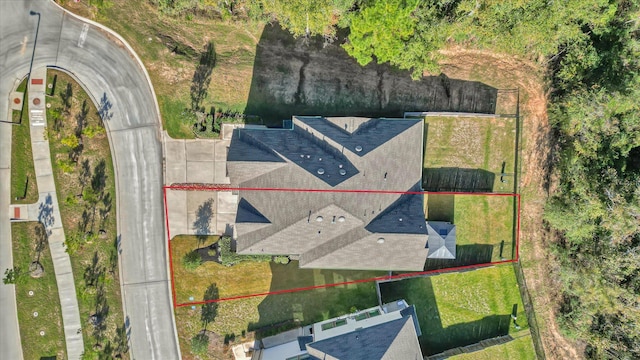 477 Long Leaf Pine Dr, Montgomery, TX 77316 - aerial view of property and surrounding area featuring property parcel outlined
